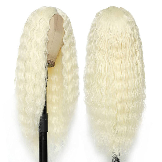 Peluca Larga Rizada con Encaje para Mujer - Image 6