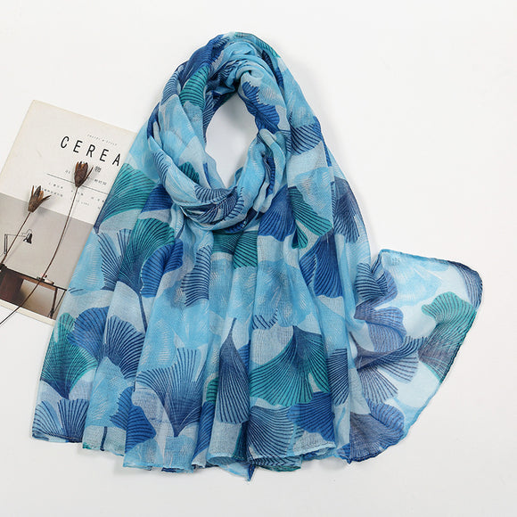 Pañuelo de Voile Estampado - Elegancia y Versatilidad