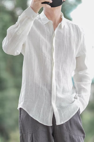 Chaqueta Camisa Casual de Personalidad Única para Hombre - Image 10