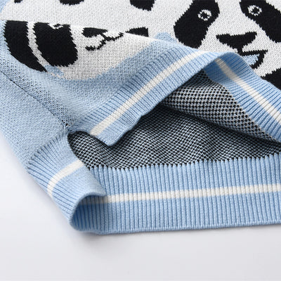 Chaleco Tejido de Algodón Puro para Niños - Colección Otoño e Invierno - Image 4