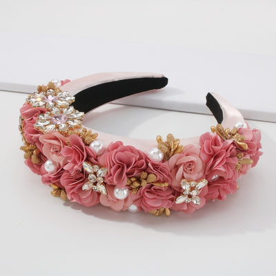 Accesorios para el Cabello con Perlas Imitación - Diseño de Borde Ancho - Image 12