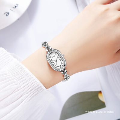 Reloj de Pulsera Cuarzo Ovalado Retro con Diseño Fritilaria de Alta Calidad - Image 3