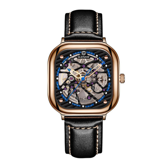 Reloj Mecánico Automático con Esfera Transparente - Image 3