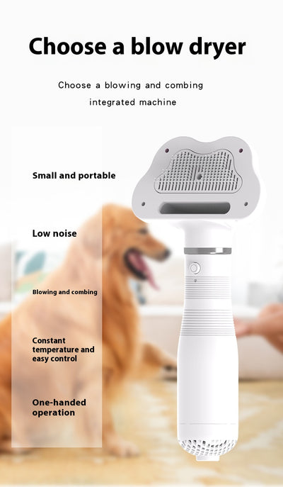 Secador Eléctrico 2 en 1 para Mascotas con Extracción de Pelo - Image 9