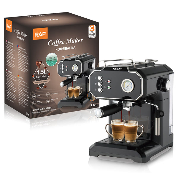 Cafetera Espresso Semiautomática con Vaporizador de Leche de Alta Presión - Image 5