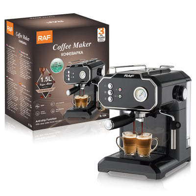 Cafetera Espresso Semiautomática con Vaporizador de Leche de Alta Presión - Image 5