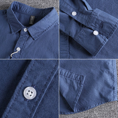 Camisa Casual de Algodón para Hombre - Image 4
