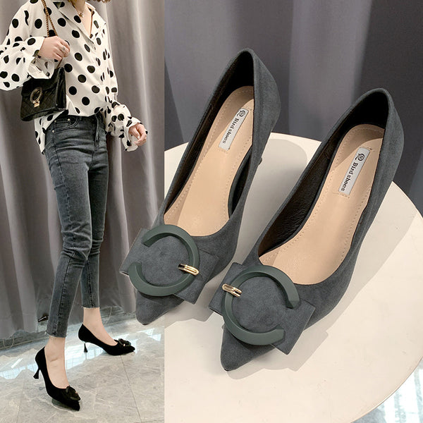Zapatos de Tacón Stiletto Puntiagudo para Mujer - Elegancia Sofisticada