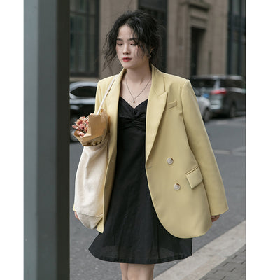 Traje Elegante Otoño para Niño Negro, Blanco y Amarillo - Image 10
