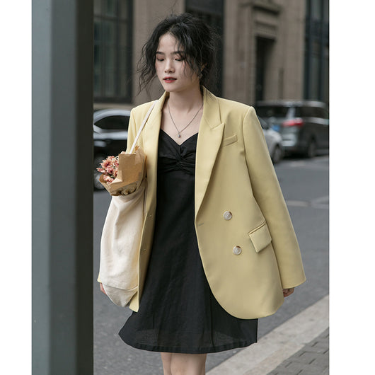 Traje Elegante Otoño para Niño Negro, Blanco y Amarillo - Image 10