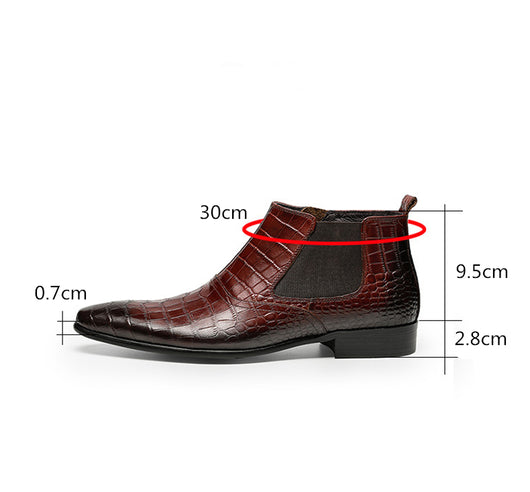 Botas Altas de Cuero Genuino para Hombre - Botines Tobilleros Premium - Image 12
