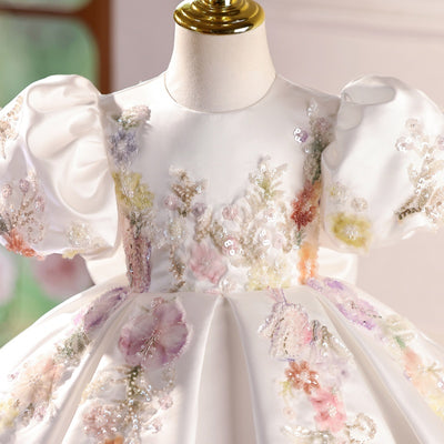 Vestido de Lujo para Presentación de Piano - Disfraz de Actuación Infantil - Image 4