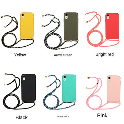 Funda para celular Huawei con correa de trigo - Image 2