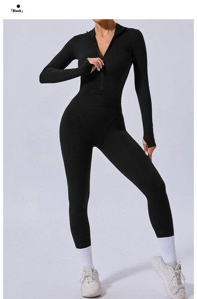 Enterizo de Yoga para Mujer con Malla Transpirable - Image 35
