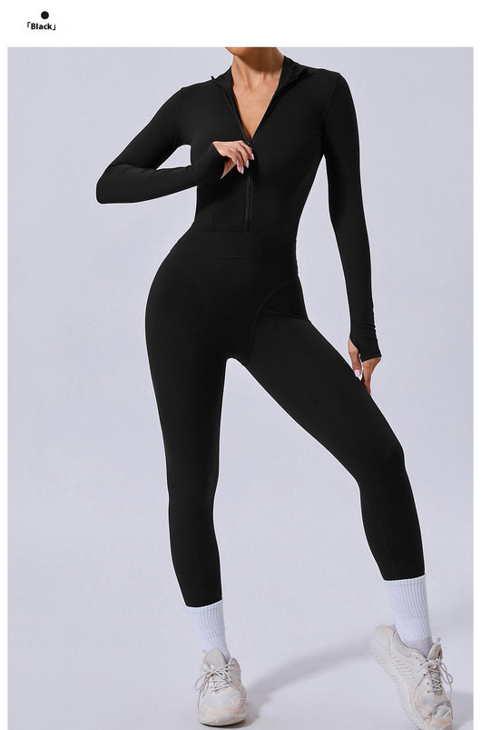 Enterizo de Yoga para Mujer con Malla Transpirable - Image 35