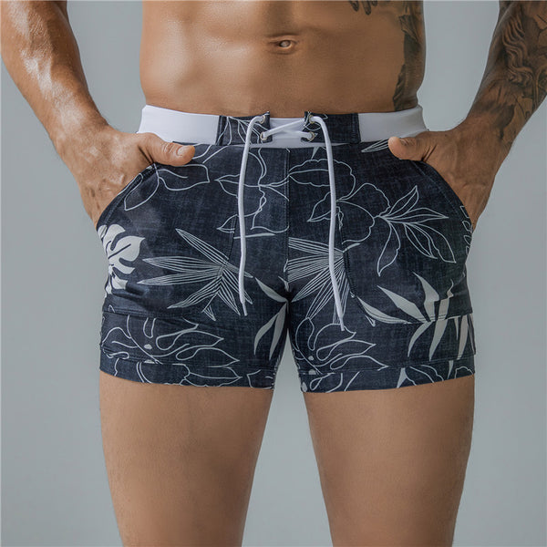 Shorts de Baño Estampados Secado Rápido para Hombre - Image 4