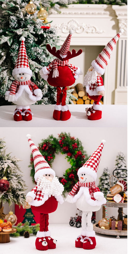 Adornos Navideños con Muñecas - Decoraciones Festivas - Image 16