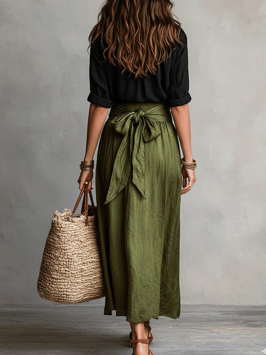 Conjunto de Falda y Blusa Casual para Mujer - Dos Piezas - Image 18