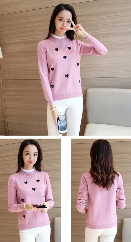 Suéter Holgado para Mujer - Blusa Base Tejida Versátil - Image 13