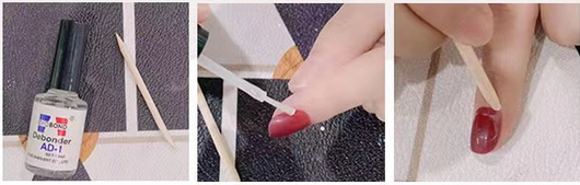 Uñas Postizas Efecto Explosión Púrpura - Image 14