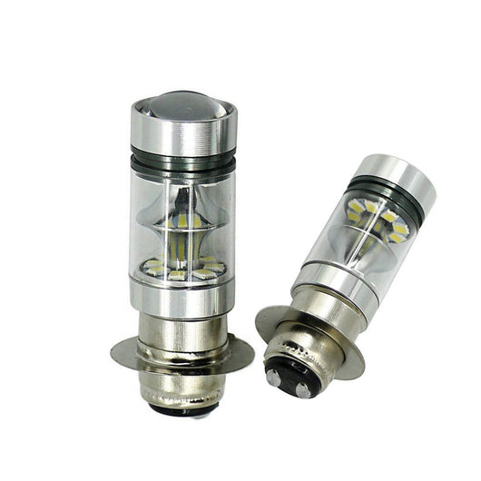 Faro LED de Alta Potencia para Moto BA20W H6 100W - Image 4