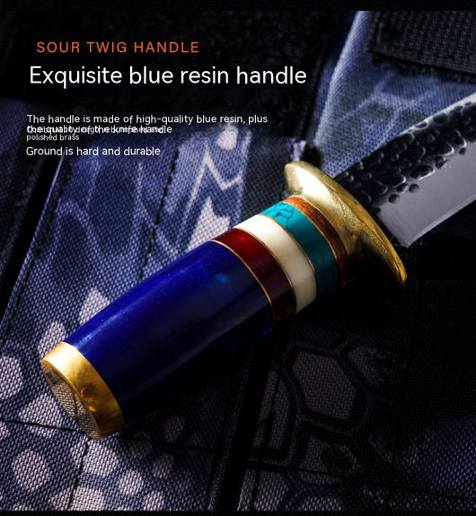 Cuchillo de Supervivencia Portátil para Aventuras al Aire Libre - Image 9
