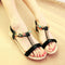 Sandalias Bohemias de Verano para Mujer con Strass y Tacón Plano