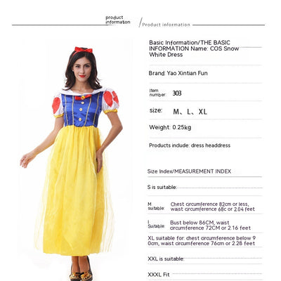Vestido de Princesa para Halloween y Fiestas Temáticas - Image 3