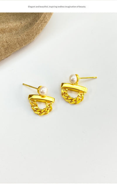 Aretes de Perlas Naturales Diseño Premium - Image 12