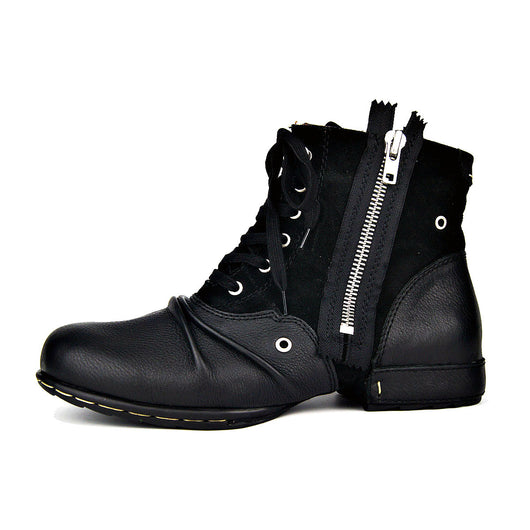 Botas Altas de Cuero para Hombre Talla Grande - Image 8