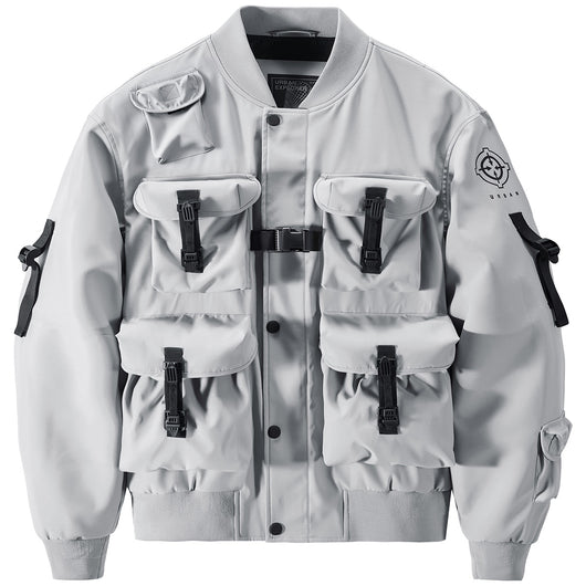 Chaqueta Bomber Multipocket de Tendencia - Image 2