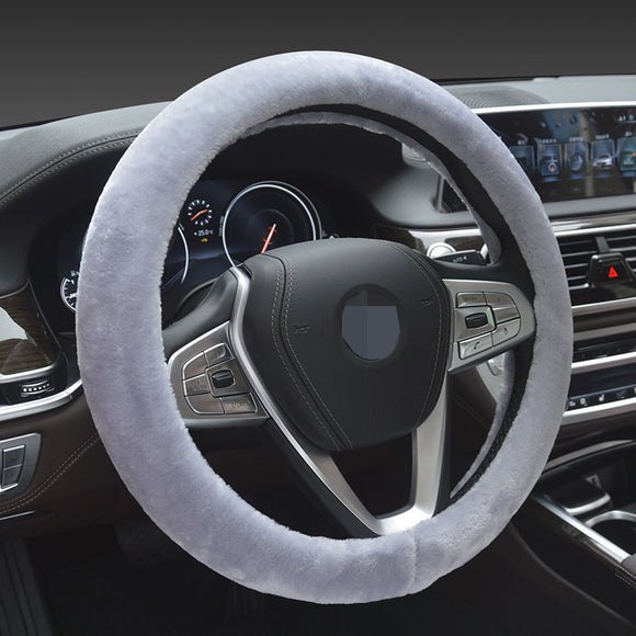Funda de Volante Peluche Premium para Auto