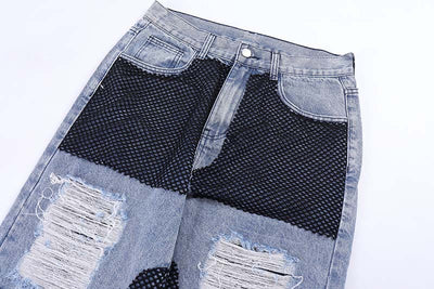 Jeans Holgados Casuales para Hombre con Detalles Deshilachados - Image 18