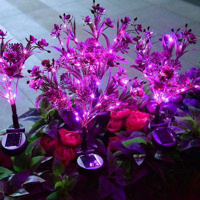 Linterna Solar Festiva Phalaenopsis para Exterior - Image 4