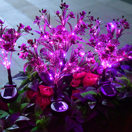 Linterna Solar Festiva Phalaenopsis para Exterior - Image 4