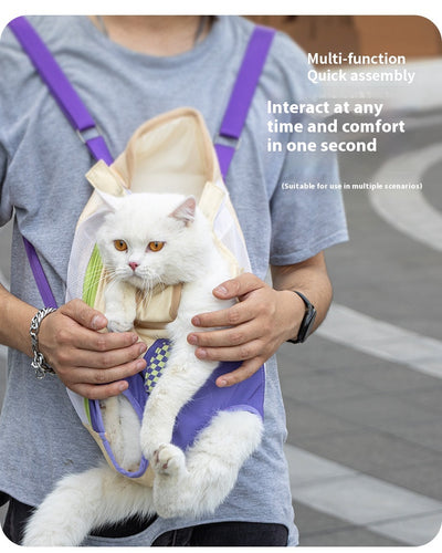 Mochila Transportadora Portátil para Gatos - Pet Chest Go Out - Image 20