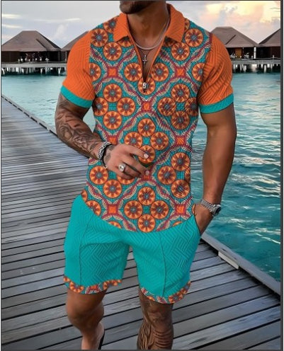 Conjunto Casual de Verano para Hombre: Playera y Shorts Cómodos - Image 10