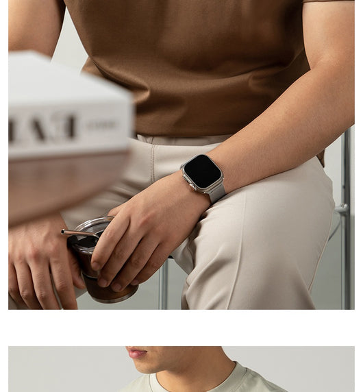 Camiseta de Algodón Mercerizado Tratado con Amoníaco Líquido para Hombre - Image 18