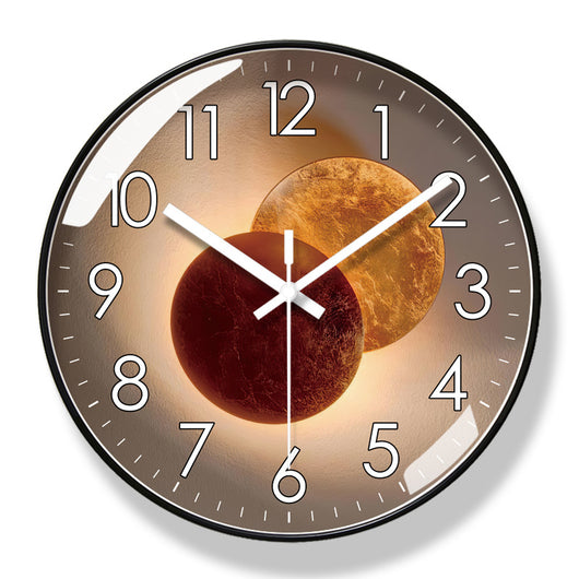 Reloj de Pared Silencioso Lujo Americano para Sala de Estar - Image 8
