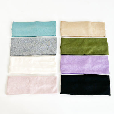 Banda Elástica Tejida de Color Liso para Deporte y Estilo - Image 2