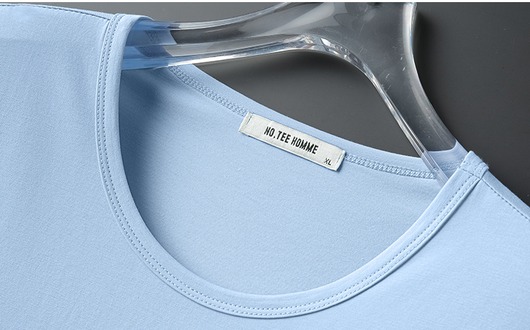 Camiseta Modal Hombre Manga Corta Estampada Ice Silk - Image 21