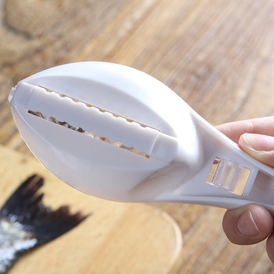 Raspador de Escamas de Pescado con Cuchillo Desarmable - Herramienta de Limpieza de Cocina - Image 6