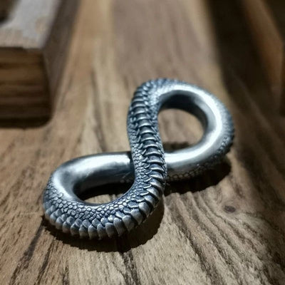 Collar Colgante de Escama de Serpiente - Diseño Personalidad Infinita para Hombre - Image 9