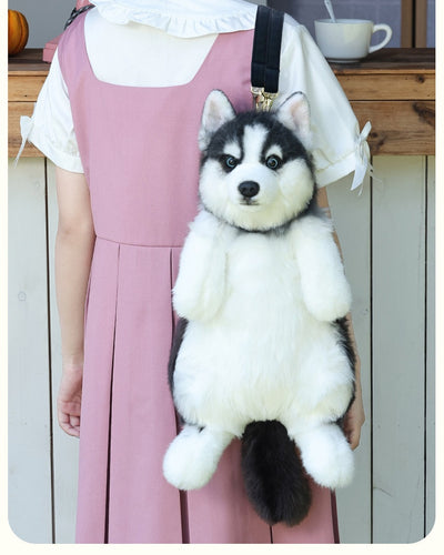 Peluche Simulado de Husky - Juguete de Bolsa Interactivo - Image 15