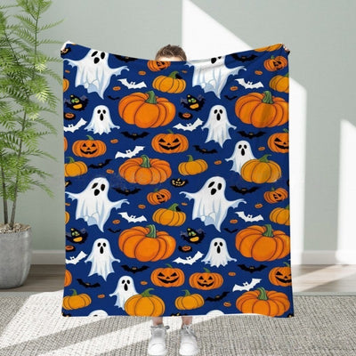 Manta de Franela con Diseños Estampados de Halloween - Image 22