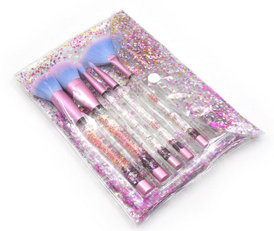 Kit Profesional de Brochas de Maquillaje con Estuche y Válvula de Flujo Líquido - Image 3