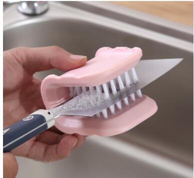 Cepillo Limpiador en U para Cuchillos y Cubiertos - Limpieza Profunda de Cocina - Image 7