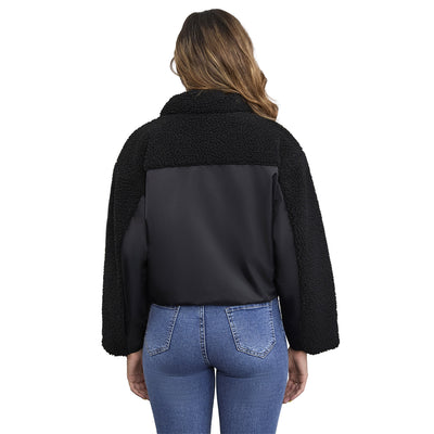 Abrigo de Lana de Cordero Oversized Retro de Manga Larga para Mujer - Image 5