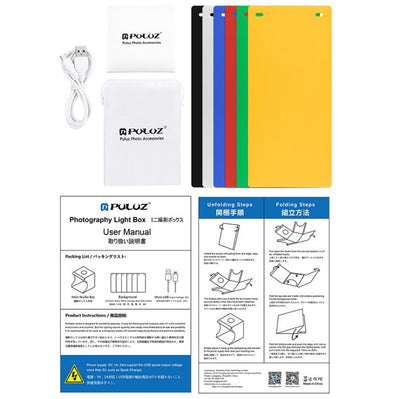 Kit de 2 Paneles LED Plegables Portátiles para Estudio - Image 4