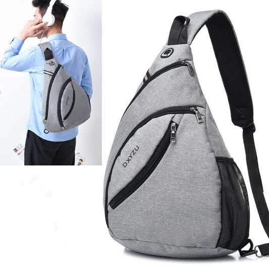 Mochila Crossbody Deportiva para Hombre - Bolso de Viaje y Aventura